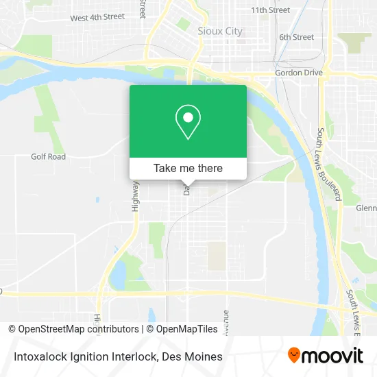 Intoxalock Ignition Interlock map
