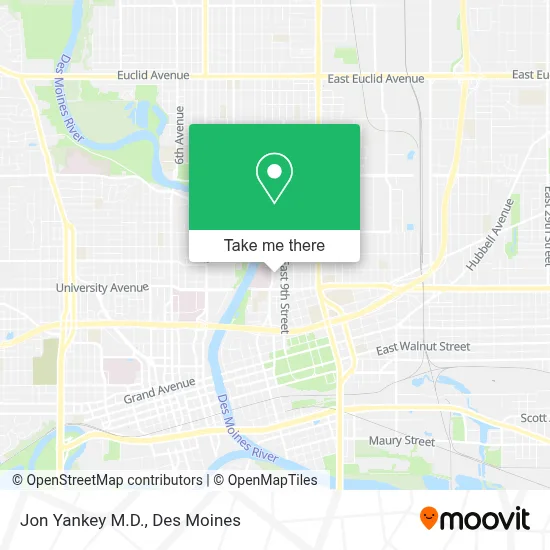 Jon Yankey M.D. map