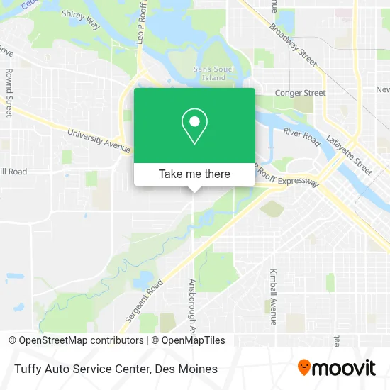 Tuffy Auto Service Center map