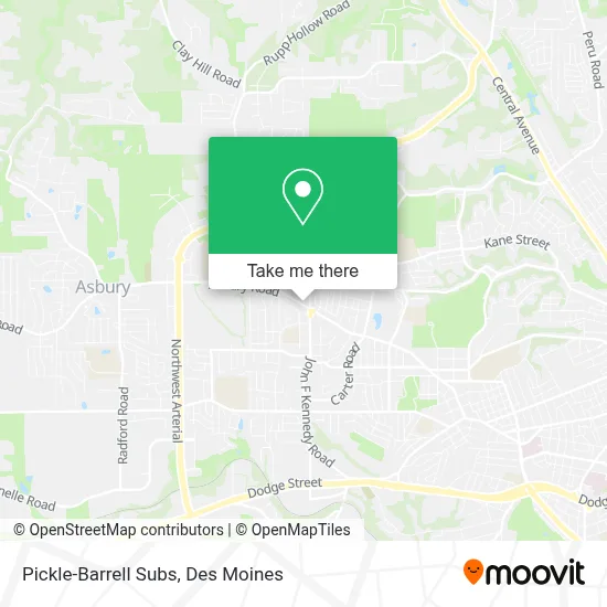 Pickle-Barrell Subs map