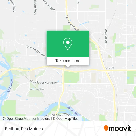 Redbox map