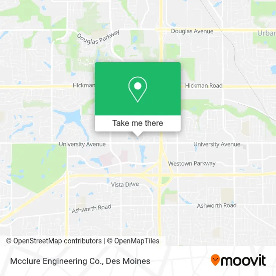 Mcclure Engineering Co. map