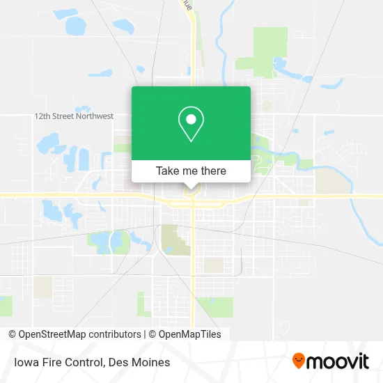 Iowa Fire Control map