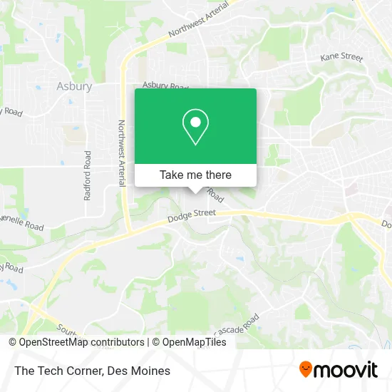 The Tech Corner map
