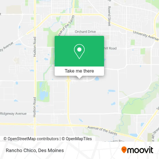 Rancho Chico map