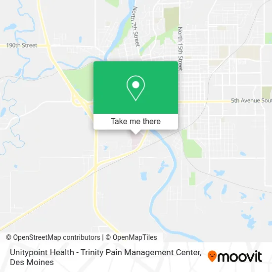 Unitypoint Health - Trinity Pain Management Center map
