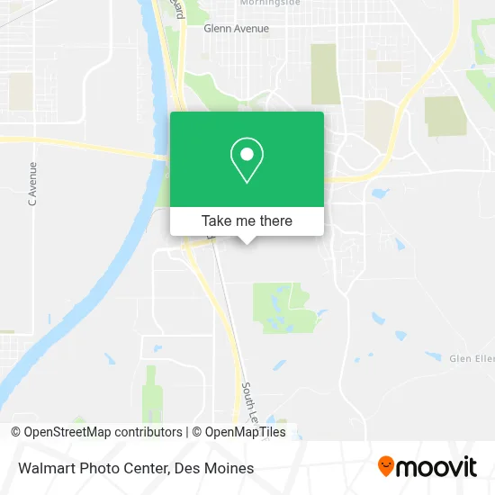 Walmart Photo Center map