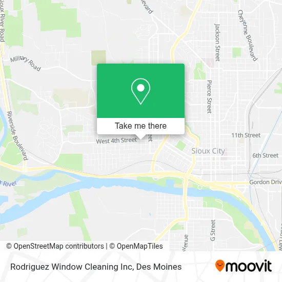 Rodriguez Window Cleaning Inc map