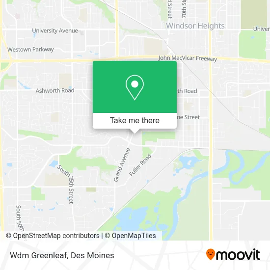 Wdm Greenleaf map
