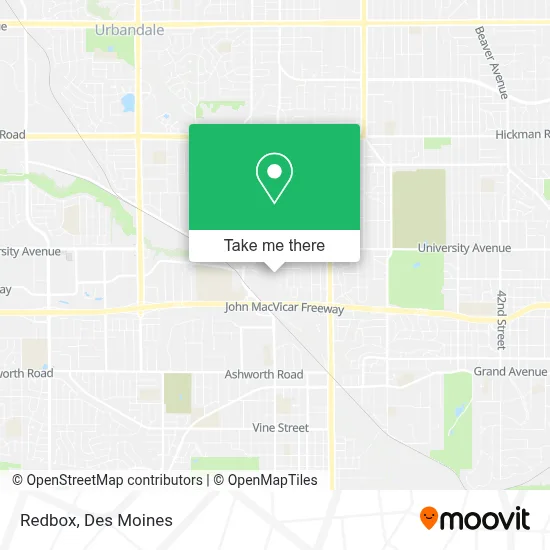 Redbox map