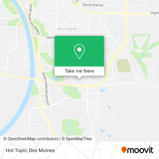 Hot Topic map
