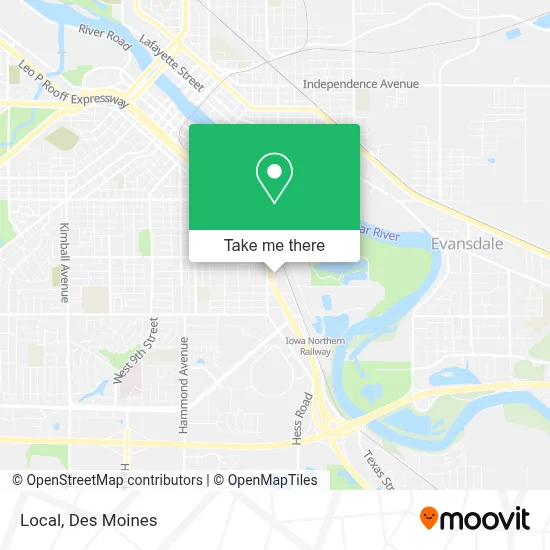 Local map