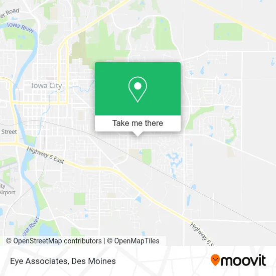 Eye Associates map