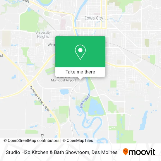 Studio H2o Kitchen & Bath Showroom map
