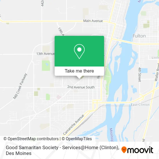 Good Samaritan Society - Services@Home (Clinton) map