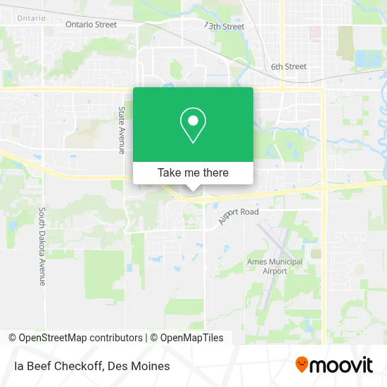 Ia Beef Checkoff map