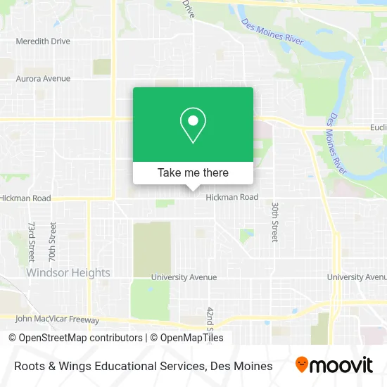 Roots & Wings Educational Services map
