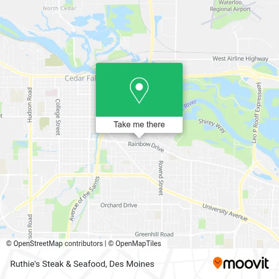 Ruthie's Steak & Seafood map