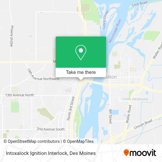 Intoxalock Ignition Interlock map