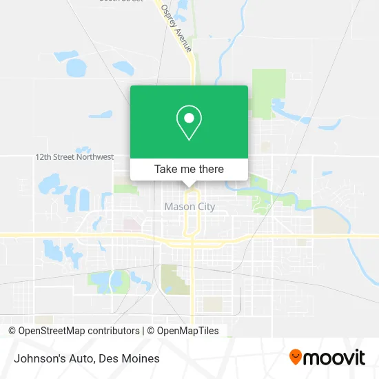 Johnson's Auto map