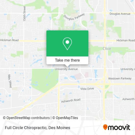 Full Circle Chiropractic map