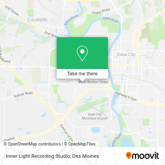 Inner Light Recording Studio map