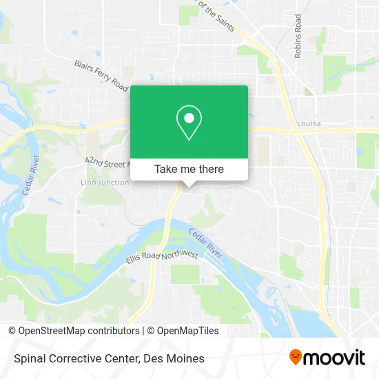 Spinal Corrective Center map