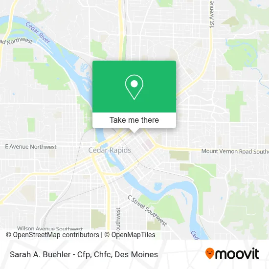Sarah A. Buehler - Cfp, Chfc map