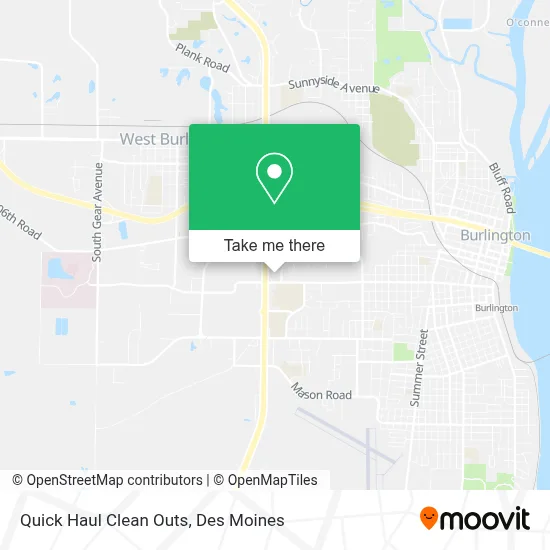 Quick Haul Clean Outs map