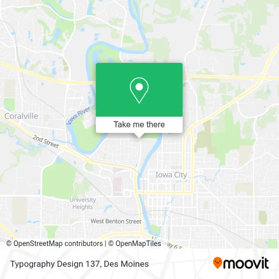 Typography Design 137 map
