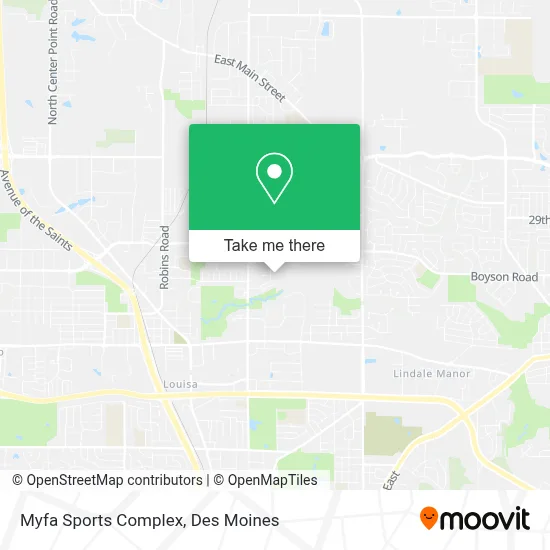 Myfa Sports Complex map