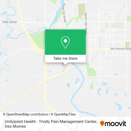 Unitypoint Health - Trinity Pain Management Center map