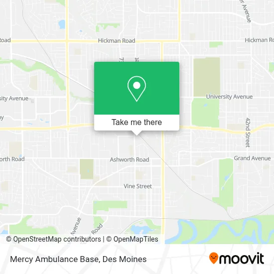 Mercy Ambulance Base map