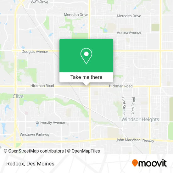 Redbox map