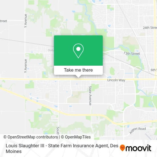 Louis Slaughter III - State Farm Insurance Agent map