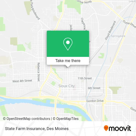 State Farm Insurance map