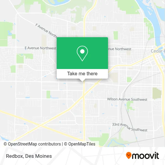 Redbox map