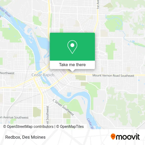 Redbox map