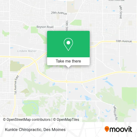 Kunkle Chiropractic map