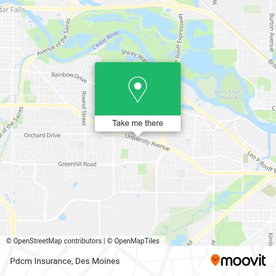 Pdcm Insurance map