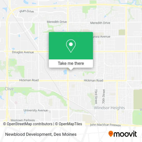 Newblood Development map