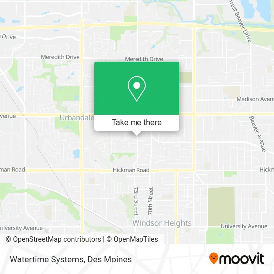 Watertime Systems map