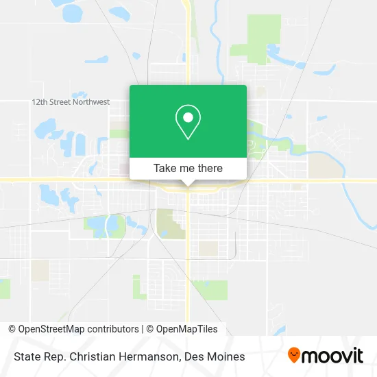 State Rep. Christian Hermanson map