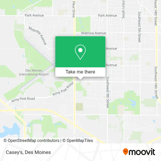 Casey's map