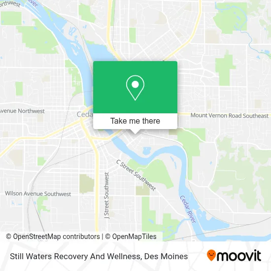 Still Waters Recovery And Wellness map