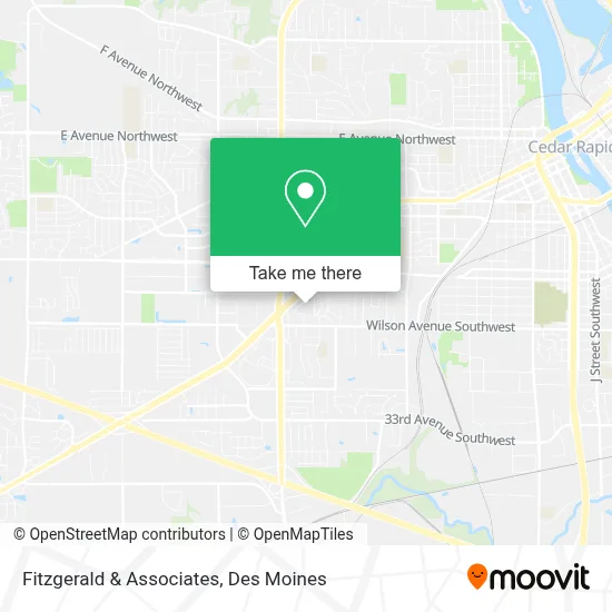 Fitzgerald & Associates map