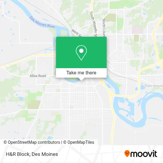 H&R Block map