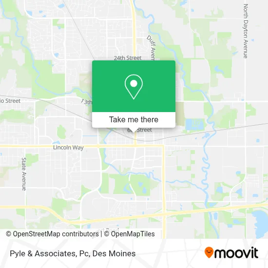 Pyle & Associates, Pc map