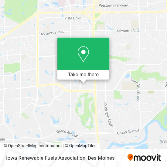 Iowa Renewable Fuels Association map