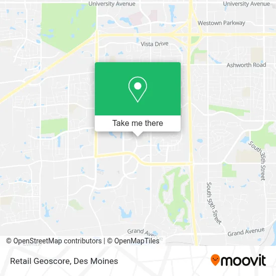 Retail Geoscore map